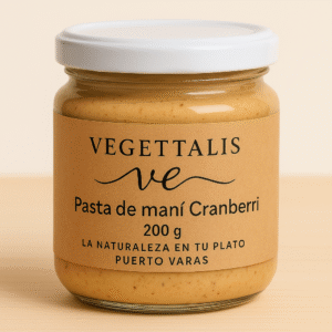 Pasta de maní Cranberríes